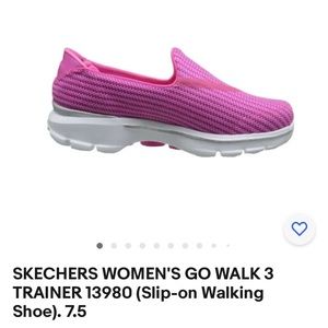 Skechers go walk 3 Pink size 7.5